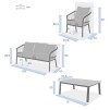 SET CANAPELE ORIENGO 5S ANTH/GRAP