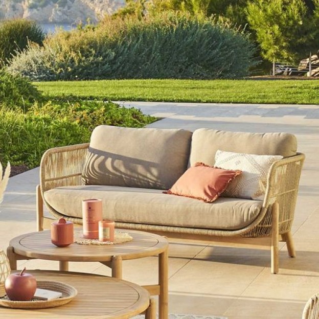 DEONA SOFA 2S ACACIA