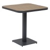 TYLA 2S BISTRO TABLE ACACIA/AL