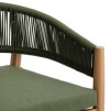 Fotoliu de sufragerie TEVIO OLIVE
