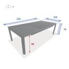 PARADIZE AUTO TABLE 12S ACA/WH