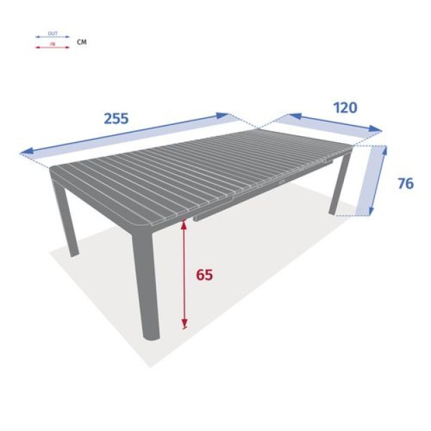 PARADIZE AUTO TABLE 12S ACA/WH