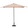 UMBRELA SOIA 2,5X2,5M GRAU