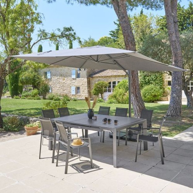 UMBRELA MELHIA 4X3M CARBUNE