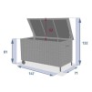 BAYANA BOX 600L TERRE D'OMBRE