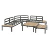 SET CANAPELE PARADIZECORN 6S GRAPH