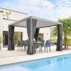 ELEC EVORA GAZEBO 3,6X3,6 GRA