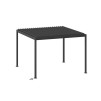 ELEC EVORA GAZEBO 3,6X3,6 GRA