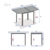 FOLYA EXT TABLE 4S EUCA/GRA