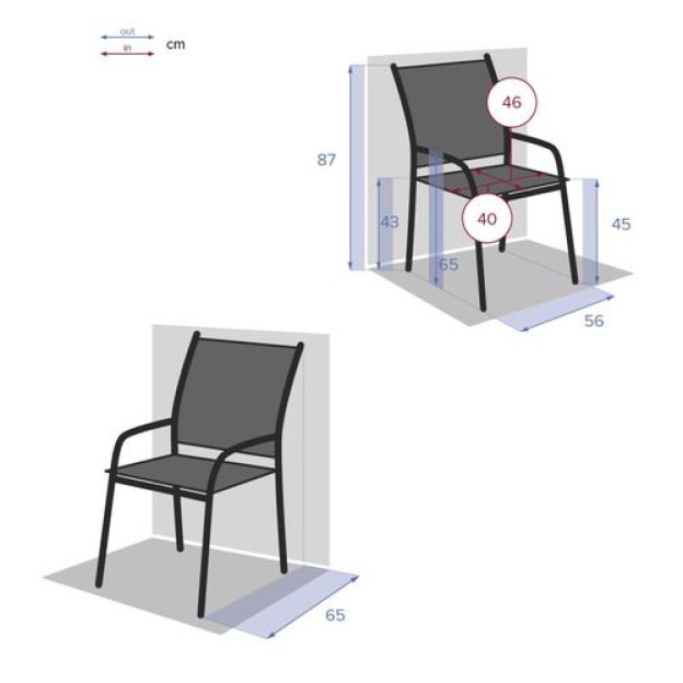 Fotoliu PIAZZA CHHLIBUL / GRAPHI