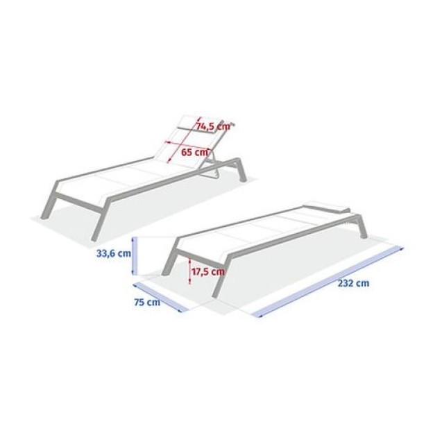 ALLURE LOUNGER ATHEA G/BAY TR