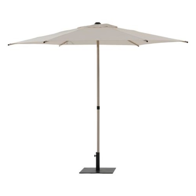 UMBRELA SOIA 2,5X2,5M LUT/WH