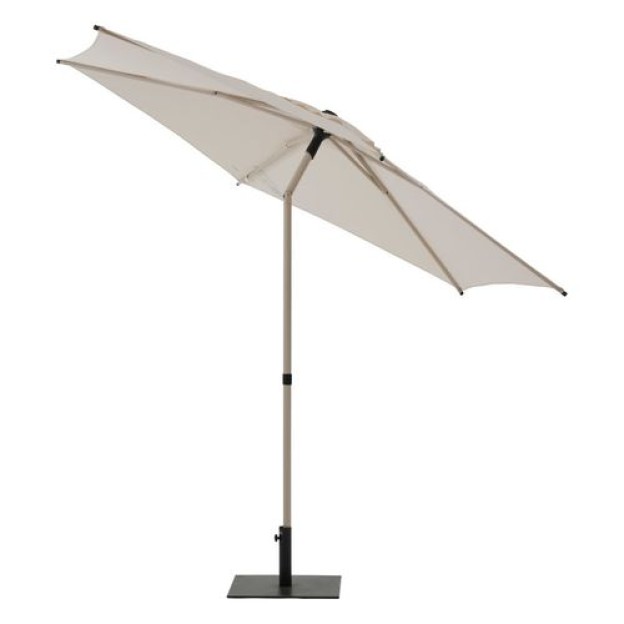 UMBRELA SOIA 2,5X2,5M LUT/WH