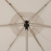 UMBRELA SOIA 2,5X2,5M LUT/WH