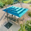 UMBRELA MELHIA 4X3M PEACOK