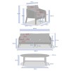 SET CANAPELE PAPOUASIE 5S ACACIA