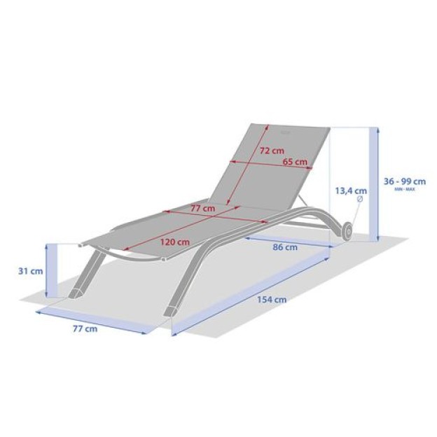 JIMANI LOUNGER ANTH/GRAF