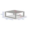 MASSA CAFETA ALLURE 79X79 OVZ