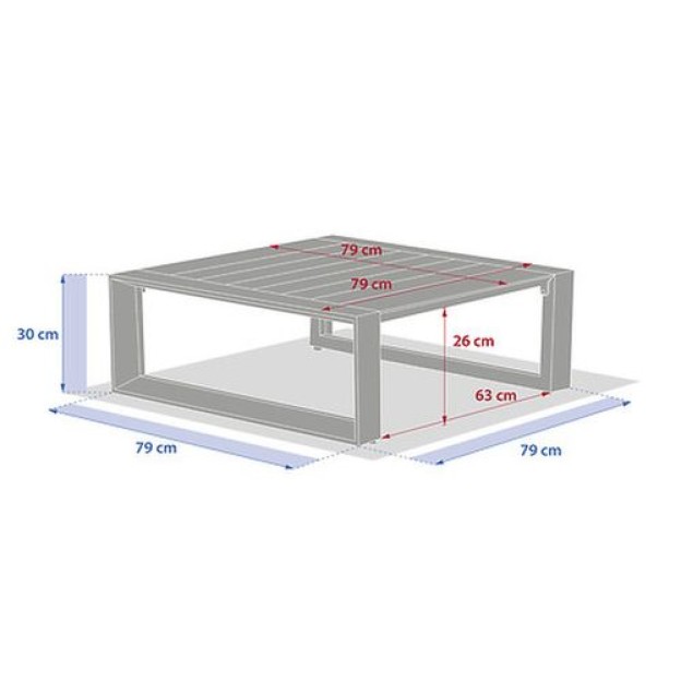 MASSA CAFETA ALLURE 79X79 OVZ
