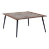 LAMBADA SQ TABLE 8S CERA/GRAF