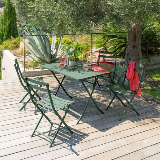 GREENSBOR FLD REC TABL 4S OLIV