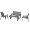 ELYN SOFASET 4S NUT/PRALINE