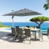 UMBRELA EQUADOR 3X3 LED SLT G