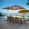 UMBRELA EQUADOR 3X3 LED SLT G