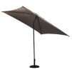 UMBRELA SOIA 2,5X2,5M TAUP