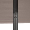 UMBRELA SOIA 2,5X2,5M TAUP