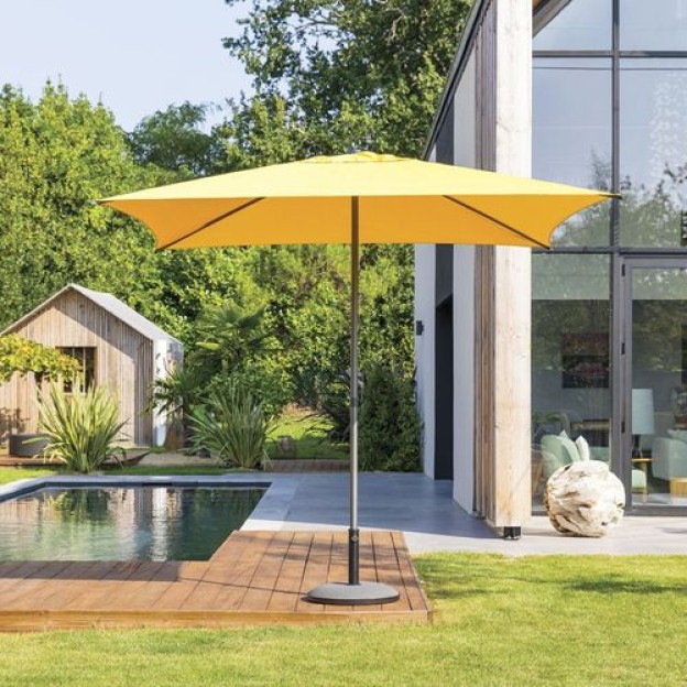 UMBRELA SOIA 2,5X2,5M MUSTARD