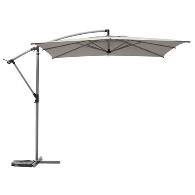 UMBRELA MANOA 2,5X2,5M TAUP