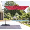 UMBRELA MANOA 2,5X2,5M POMEGR
