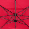 UMBRELA MANOA 2,5X2,5M POMEGR