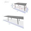 PAVANE EX TABLE ALU 10S GRAF
