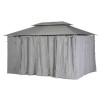 THIRA GAZEBO 4X3M SATE GREY