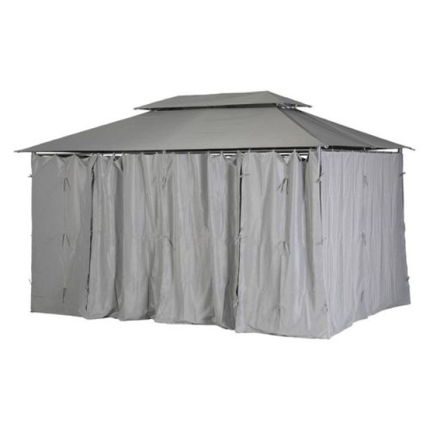 THIRA GAZEBO 4X3M SATE GREY
