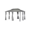 THIRA GAZEBO 4X3M SATE GREY