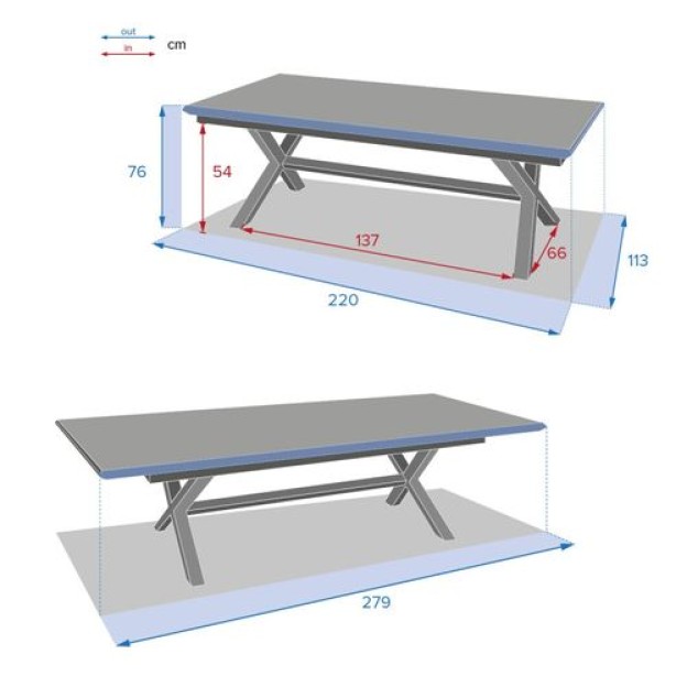 AXIOME EX TABLE HE 10S HO/PR