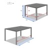 PARADIZE TABLE EXT SQ/RE 10S G