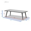LAMBADA FIX TABLE 8S CERA/GRAP