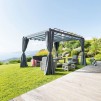 BELIZE GAZEBO PC LAME 3,8X3M