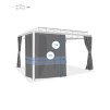 BELIZE 3X3,8M SIDEWALL SLT GRE