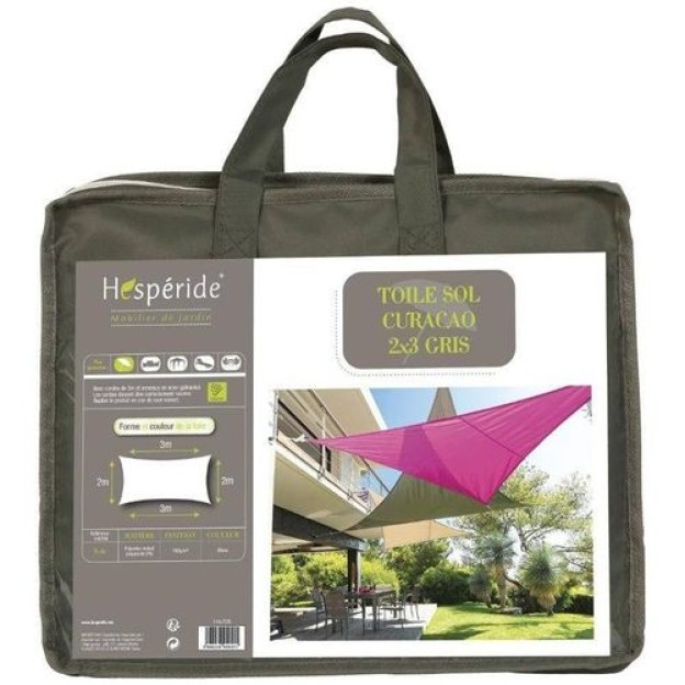 PARASOARE CURACAO 3X2M SLT GRI