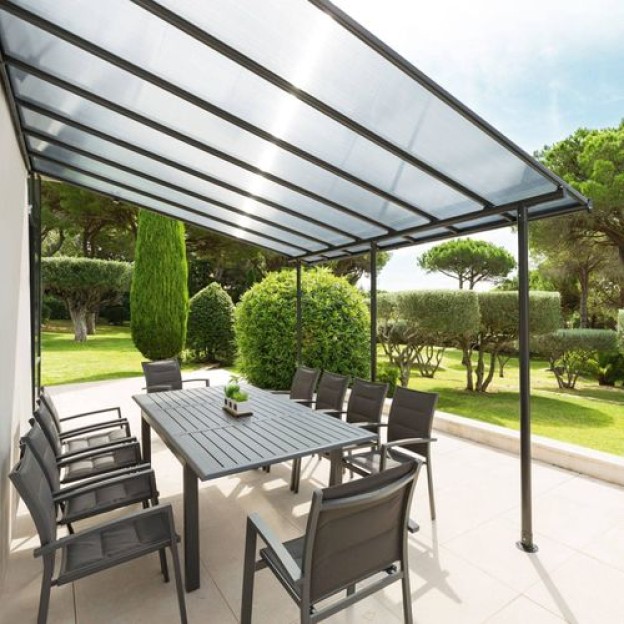BELIZE WALL GAZEBO 4X3M