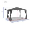 BELIZE FOND DE ACOPERIS CU PC 3.6X3M