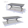 AXIOME EX TABLE ECP 12S SEPIA