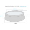 SET PISCINA EASY SET 3,66X0,76M