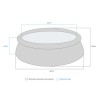 SET PISCINA EASY SET 4.57X0,84M
