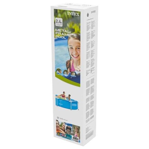 KIT PISC TUB ROND 2.44X0.51M